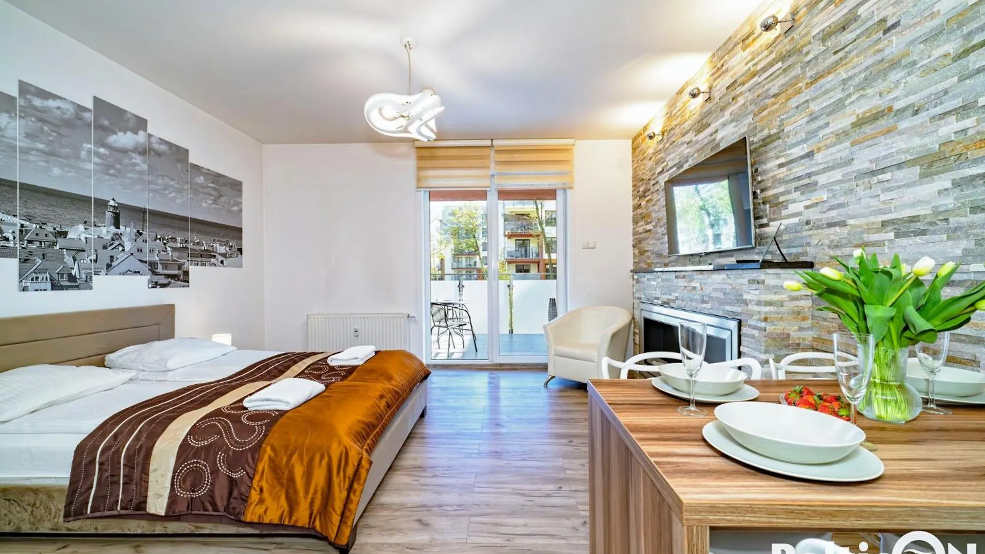 Apartamenty Balticon Polanki - Sauna, Fitness Inclusive - Basen Latem, Pool Im Sommer Kołobrzeg